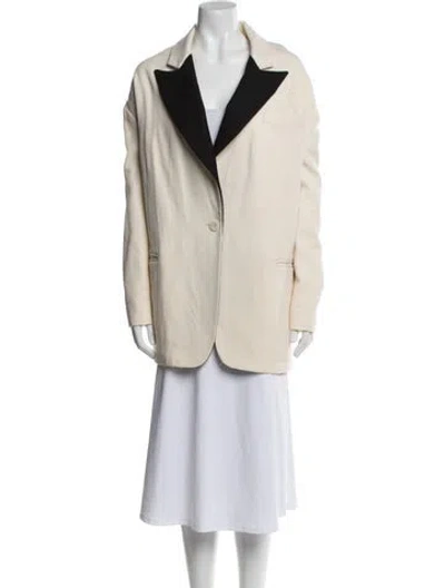 Pre-owned Tibi Wool Vest In Neutral