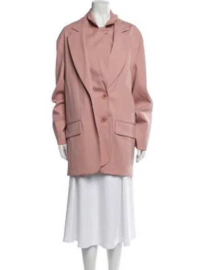 Pre-owned Tibi Wool Vest In Pink