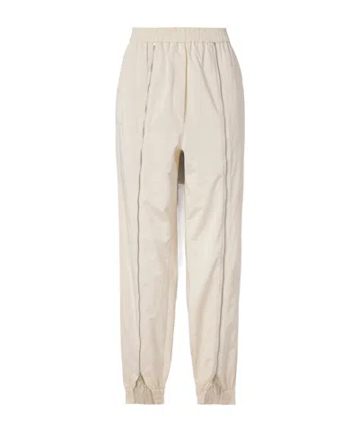 Tibi Zip-detail Track Trousers In Pink