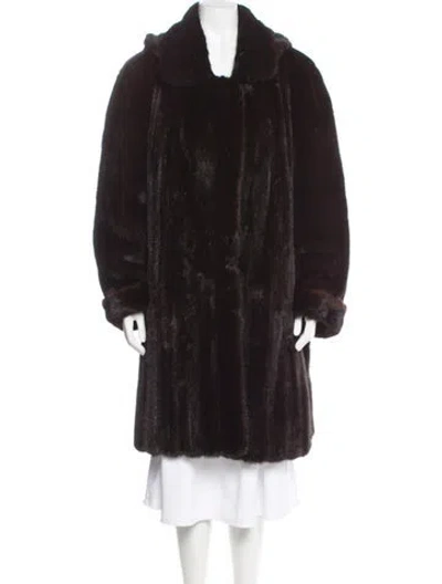 Pre-owned Tibor Furs Fur Coat In Gray