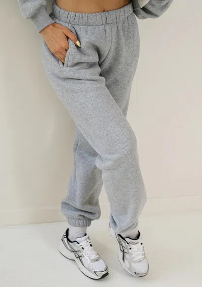 Tic Toc Emily Jogger In Heather Grey