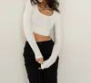 Tic Toc Leah Top In White