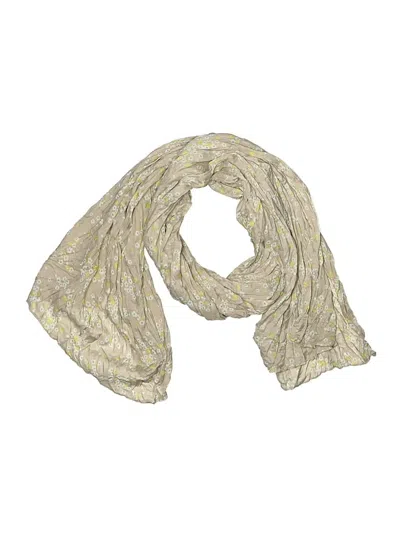 Pre-owned Tickled Pink Scarf In Tan