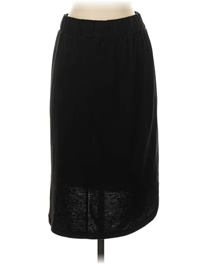 Pre-owned Tickled Teal Casual Skirt In Black