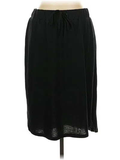 Pre-owned Tickled Teal Casual Skirt In Black
