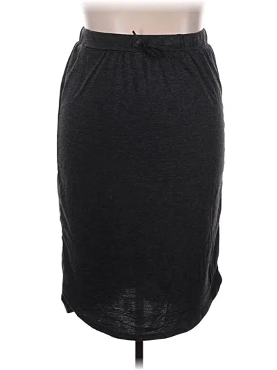 Pre-owned Tickled Teal Casual Skirt In Black