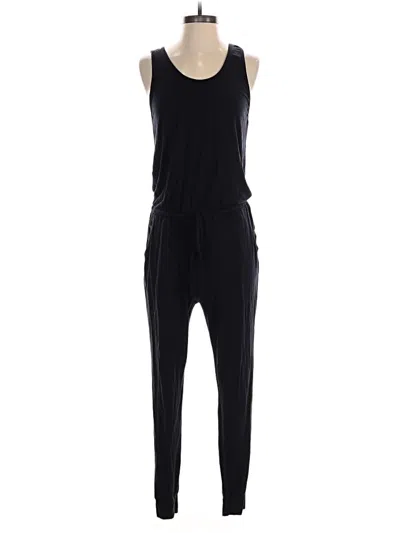 Pre-owned Tickled Teal Jumpsuit In Black