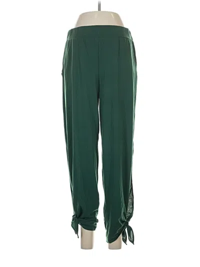 Pre-owned Tickled Teal Track Pants In Green