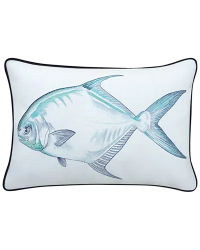 Tide Hill Permit Pillow Cover In Blue