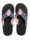 Tidewater Women Flip Flop Sandals In Rose All Day