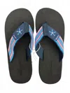 Tidewater Women Flip Flop Sandals In Starfish Stripes