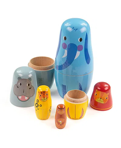 Tidlo Jungle Animal Russian Dolls - Ages 3 Years +