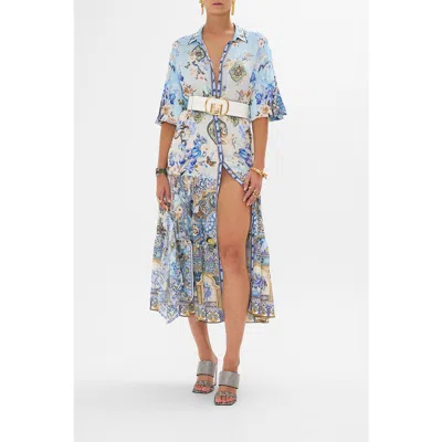 Tiered Long Shirt Dress Al Manial Palace Memoirs