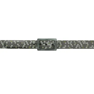 Tie-ups Men's Belt Green Wood Rete