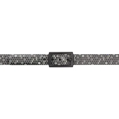 Tie-ups Men's Black Belt – Grey Rete
