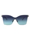 Tiffany &amp; Co. 0tf3103k Sunglasses In 62139s Silver Gold Plated