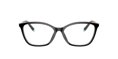 Tiffany &amp; Co. Rectangle Frame Glasses In 8001