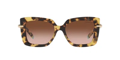 Tiffany &amp; Co. Square Frame Sunglasses In 80643b