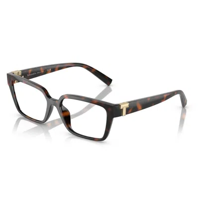 Tiffany &amp; Co. Squared Frame Glasses In 8015