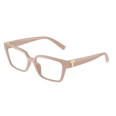 Tiffany &amp; Co. Squared Frame Glasses In Pink