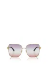 TIFFANY &AMP; CO. TF3094 PALE GOLD SUNGLASSES