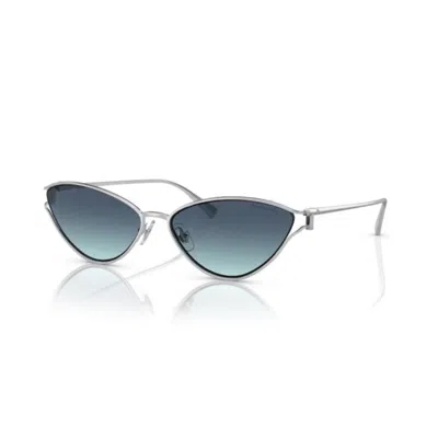 Tiffany &amp; Co. Triangle Frame Sunglasses In 60019s