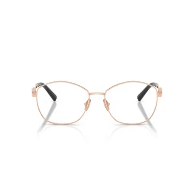 Tiffany & Co 0tf1174 Geometric Shaped Eyeglasses In Gold
