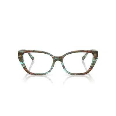 Tiffany & Co 0tf2259 Oversized Cat-eye Eyeglasses In Orange