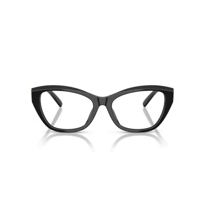 Tiffany & Co . 52mm Cat Eye Optical Glasses In Black