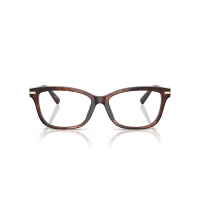 Tiffany & Co 0tf2288b Tortoiseshell Acetate Rectangle Sunglasses In Gold
