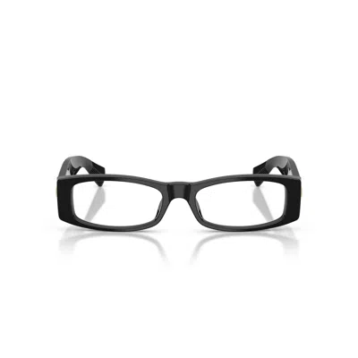 Tiffany & Co 0tf2294u Rectangular Eyeglasses In Black Acetate In Red