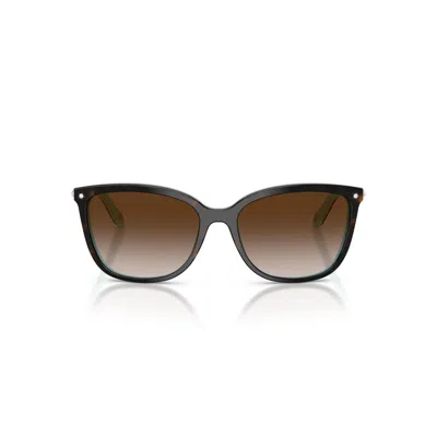 Tiffany & Co 0tf4105hb Cat-eye Sunglasses In Glossy Acetate In Black