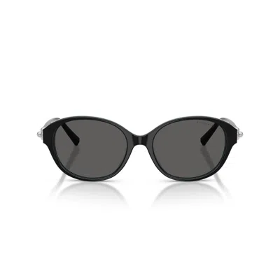 Tiffany & Co 0tf4263d Oval-shaped Black Frame Sunglasses