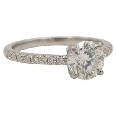 Pre-owned Tiffany & Co . 1 Carat Round Brilliant Diamond Novo Engagement Ring In Multiple