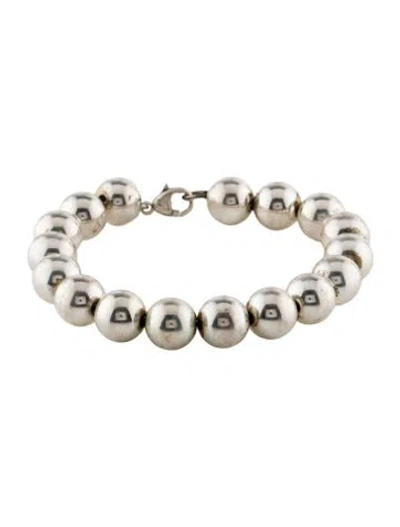 Pre-owned Tiffany & Co 10mm Ball Bracelet, 6.25" In Multi
