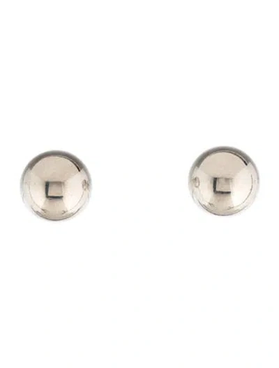 Pre-owned Tiffany & Co 10mm Ball Stud Earrings In Multi