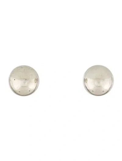 Pre-owned Tiffany & Co 10mm Ball Stud Earrings In Multi
