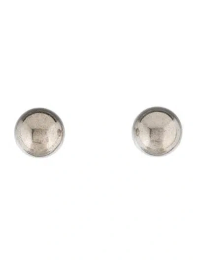 Pre-owned Tiffany & Co 10mm Ball Stud Earrings In Multi
