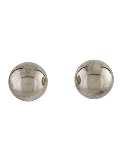 Pre-owned Tiffany & Co 10mm Ball Stud Earrings In Multi
