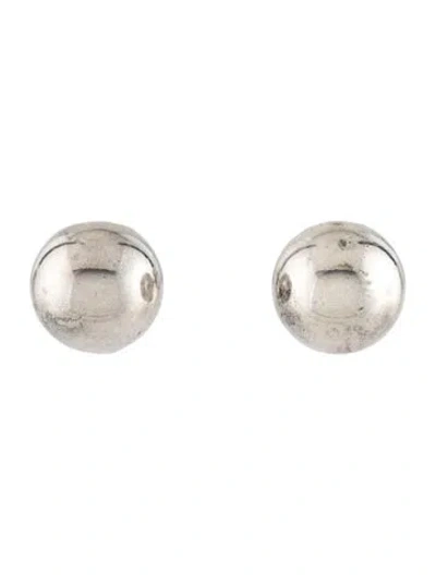 Pre-owned Tiffany & Co 10mm Ball Stud Earrings In Multi