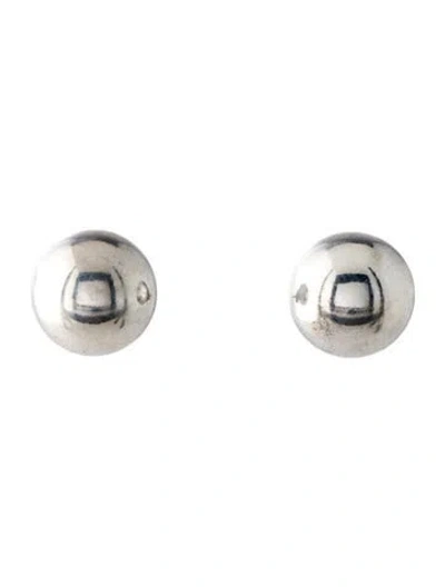 Pre-owned Tiffany & Co 10mm Hardwear Ball Stud Earrings In Multi