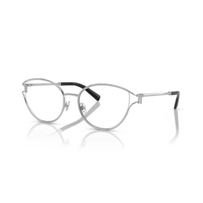 Tiffany & Co 1157b Vista Rounded Cat-eye Sunglasses In White