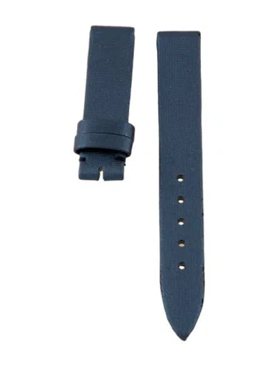 Pre-owned Tiffany & Co 11mm Watch Strap In Blue