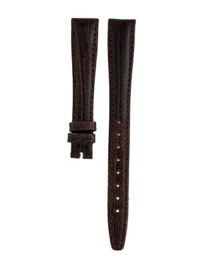 Pre-owned Tiffany & Co 13mm Watch Strap. In Brown