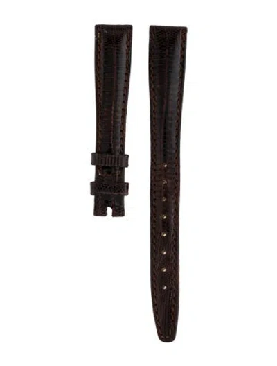 Pre-owned Tiffany & Co 13mm Watch Strap In Brown