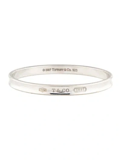 Pre-owned Tiffany & Co 1837 Bangle Bracelet, 7.5" In Multi