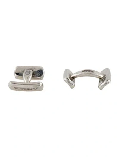 Pre-owned Tiffany & Co 1837 Cufflinks In Multicolor