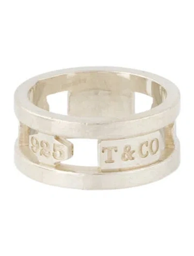 Pre-owned Tiffany & Co 1837® Cutout Band Ring In Multi
