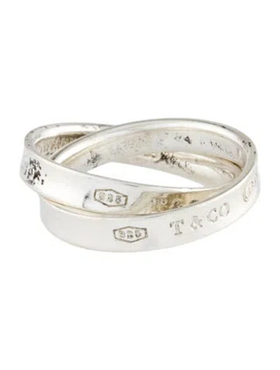 Pre-owned Tiffany & Co 1837® Interlocking Circles Ring In Multi