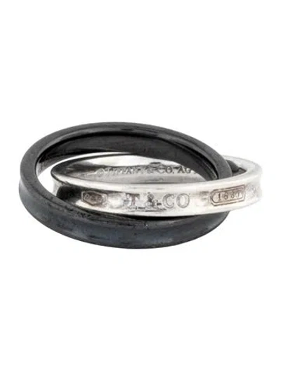 Pre-owned Tiffany & Co 1837® Interlocking Circles Ring In Multicolor